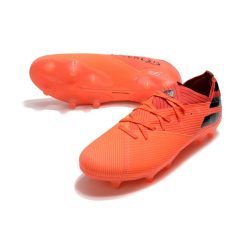adidas Nemeziz 19.1 FG Inflight - Naranja Negro Rojo_5.jpg